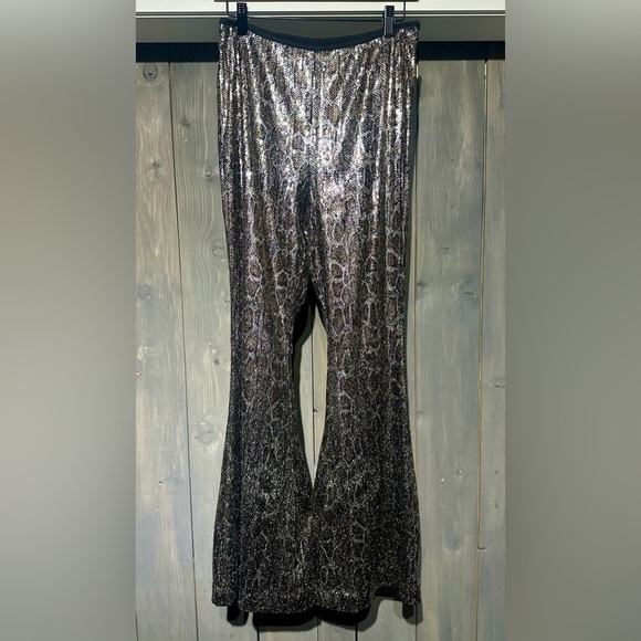 Anthropologie Pants - Anthropologie Sequin Snake Joni Pants